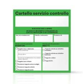 CARTELLO IN PVC 12