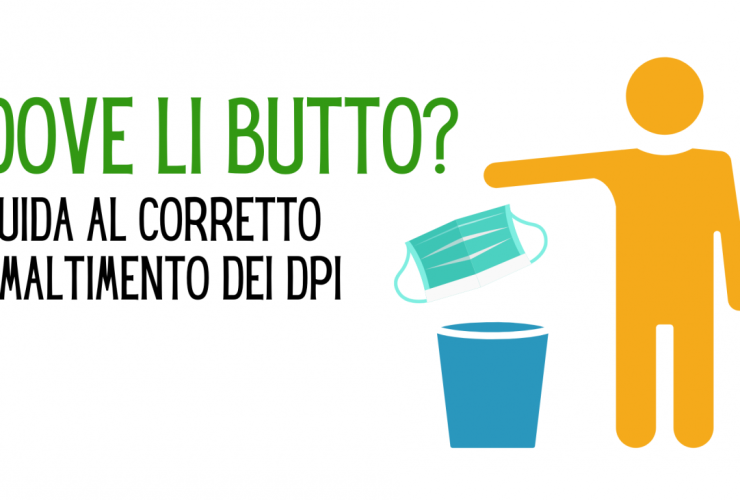 Come smaltire guanti e mascherine a casa e nei luoghi di lavoro