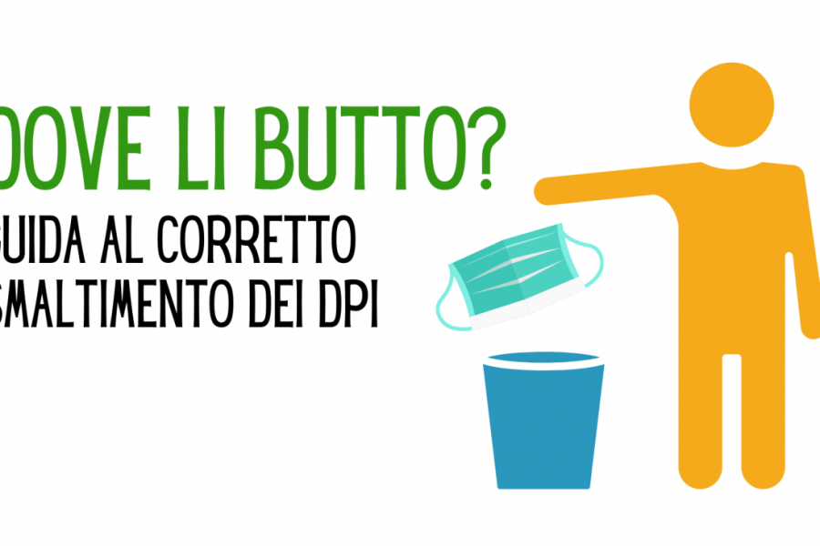 Copertina dell'articolo: Come smaltire guanti e mascherine a casa e nei luoghi di lavoro